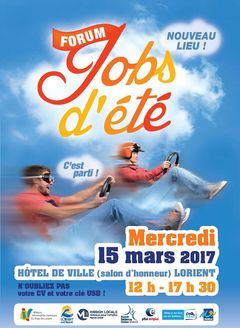 Job été Lorient 15 mars 2017